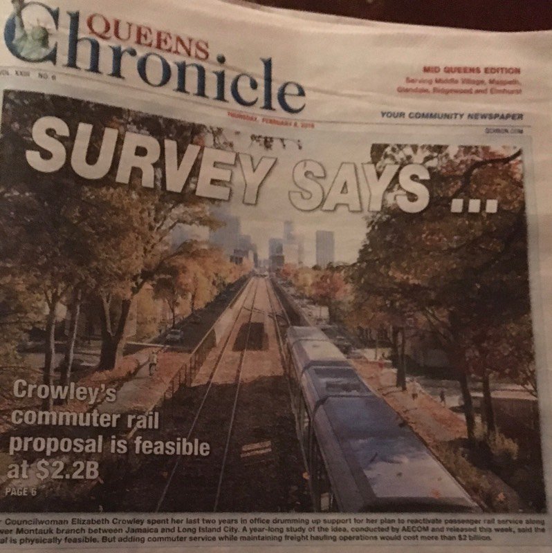 QNSrail's tweet photo. Communities throughout Queens need better access to reliable public transit! The  @QNSrail would better connect people to jobs and housing while taking advantage of currently operated tracks! https://t.co/jX2xvHXusH https://t.co/PScpLLTOcl