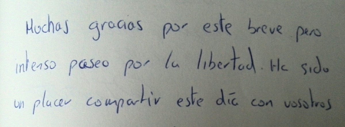 ResonnanceEs's tweet photo. Varios #TestimoniOSRé de la III Jornada musical al CP #Brians1 organizada junto a @UPFBarcelona y @justiciacat. Una nueva oportunidad para vivir una realidad muchas veces escondida. #músicaenprisión #OCUPF https://t.co/o8GKtZNsga