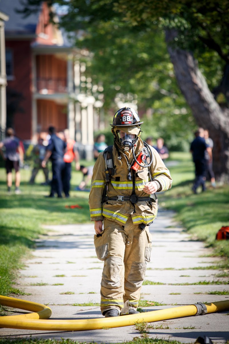 Our Fire + Rescue Squad are on the clock 24/7, 365 days a year since 1969. Are you up for it? smcvt.co/2EmGdId