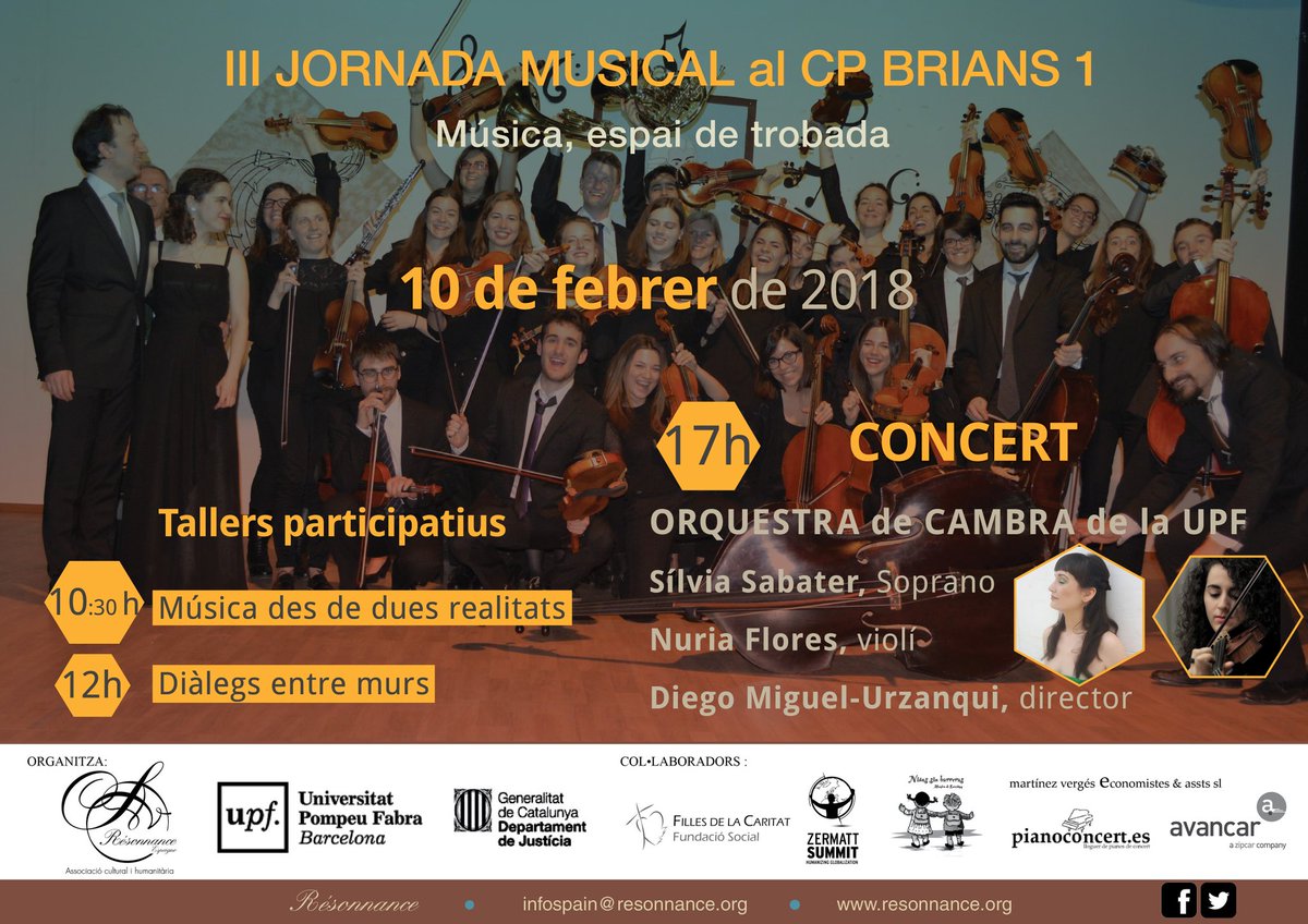 ResonnanceEs's tweet photo. Varios #TestimoniOSRé de la III Jornada musical al CP #Brians1 organizada junto a @UPFBarcelona y @justiciacat. Una nueva oportunidad para vivir una realidad muchas veces escondida. #músicaenprisión #OCUPF https://t.co/o8GKtZNsga