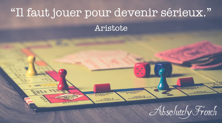 AbsolutelyFrenc's tweet photo. #motdujour : jouer
#WordOfTheDay #quote #citation #frenchlanguage #learnfrench #learndifferently #learnfrenchinparis #SchoolOfFrench #learnfrenchwithfun #learnfrencheasily #enjoylearningfrench #frenchcourses
https://t.co/Umvqsxozjt https://t.co/2YNS6IbfRi