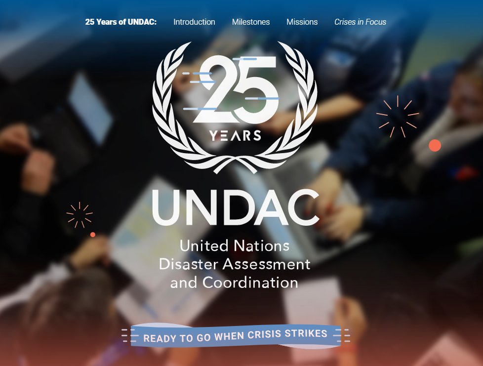 Virtual OSOCC (@virtualosocc) on Twitter photo #UNDAC celebrates #25years - have you already checked out their new anniversary website? interactive.unocha.org/publication/UN… #readytogo <a href="/UNOCHA/">UN Humanitarian</a> #UNDAC celebrates #25years - have you already checked out their new anniversary website? interactive.unocha.org/publication/UN… #readytogo <a href="/UNOCHA/">UN Humanitarian</a>
