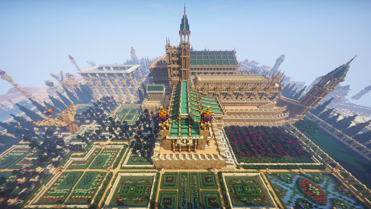 Minecraft's tweet image. Today on MInecraft.net - Fit for a King! Come explore the opulent wonder of the Chahkgri Palace! 
minecraft.net/article/fit-ki…