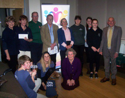 Our charity cheque presentation was enjoyed by all, please visit our website www.hangersheroes for the full story.