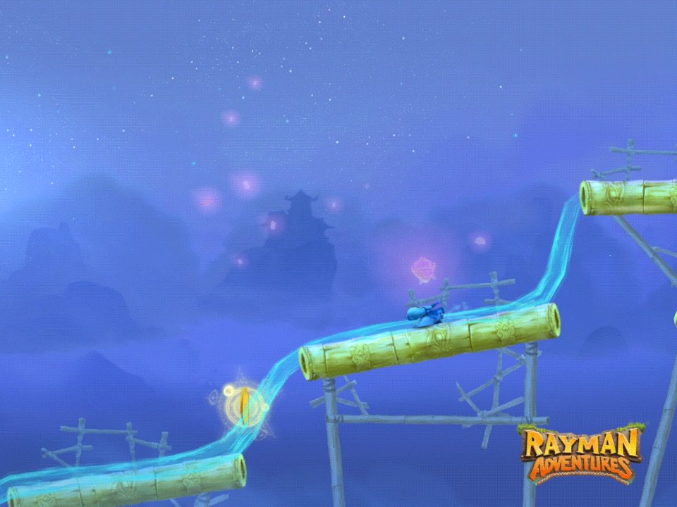 Fittart's tweet photo. Just scored 385 points wandering the colorful countryside in #RaymanAdventures! https://t.co/PpN6OTtCZA https://t.co/tIgdxtgipk