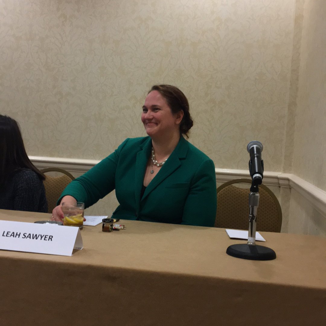 karolcord's tweet photo. Be patient! This industry takes time and create relationships through the organization. Leah Sawyer Women in BC #DRI2018 https://t.co/LZV3BZ6USn