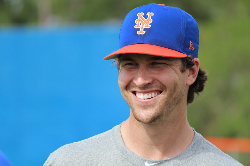 Anthony DiComo on X: Here's short-haired Jacob deGrom at Mets camp  Tuesday. (And, yes, he says it's staying that way.)   / X