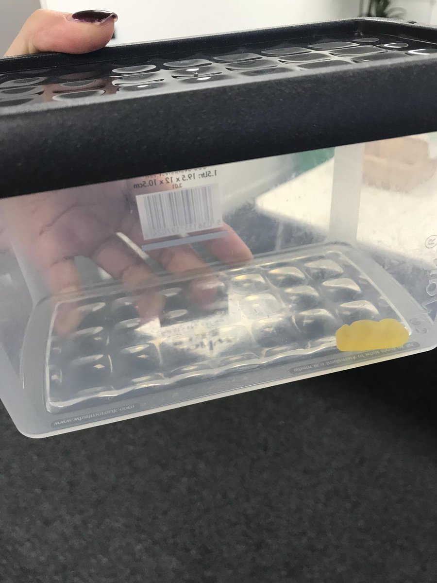 cjfhodges's tweet image. How long can a #jellybaby last? #officechallenge