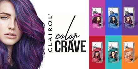 rubybox_beauty's tweet photo. Introducing Color Crave by Clairol https://t.co/Jylg0kH0hn
#FlauntYourFearless #colourconfidently #ClairolColorCrave https://t.co/bFF7Py792V