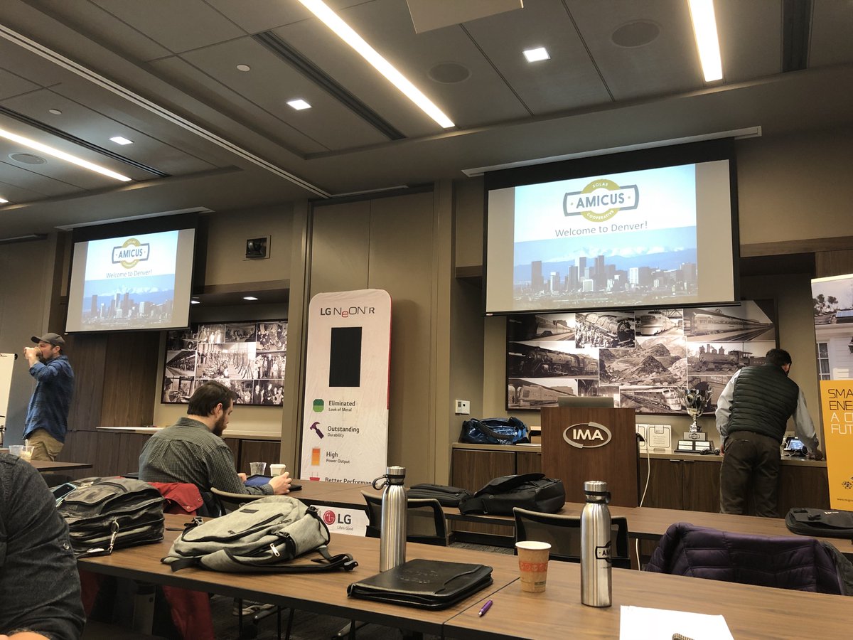 Arctic_Solar's tweet image. We’re excited to be in Denver right now as the annual Amicus Retreat official gets underway! #amicussolar