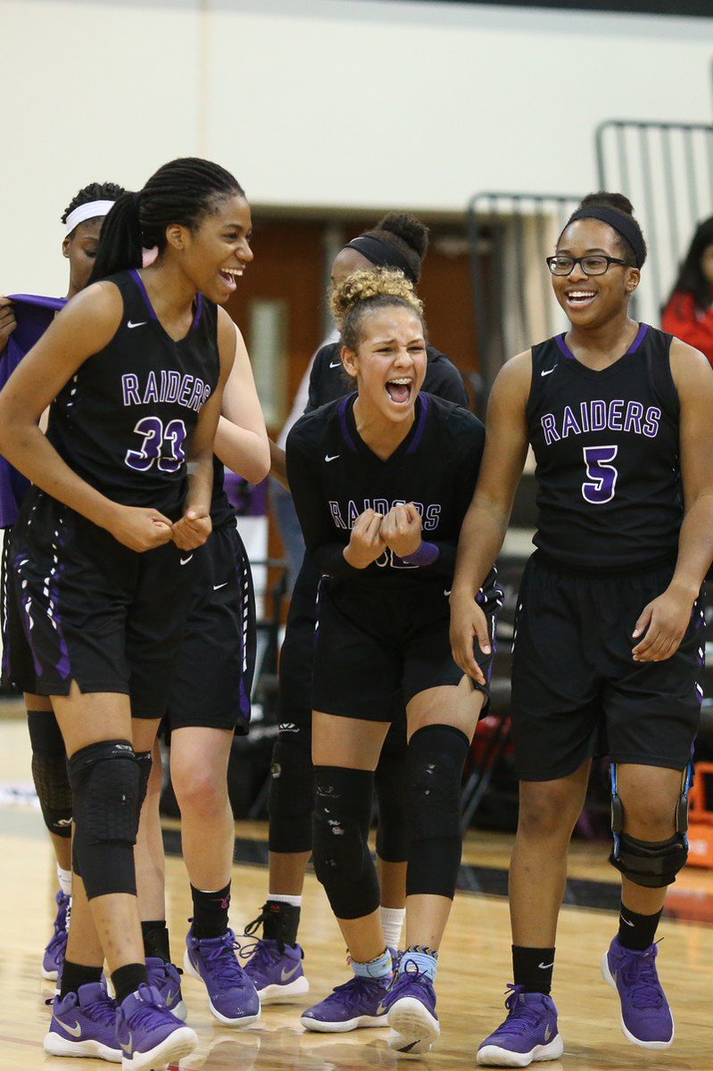 Cedar Ridge girls basketball team stuns District 14-6A champ Bowie in playoff opener. atxne.ws/2ssn422
