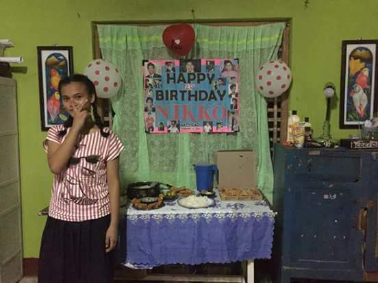 NikkoSquadLgn's tweet photo. Simple lang at talagang nag effort sya 😍 Solid fangirl 🙌 @Hashtag_nikko13 https://t.co/d7QawRGIKL