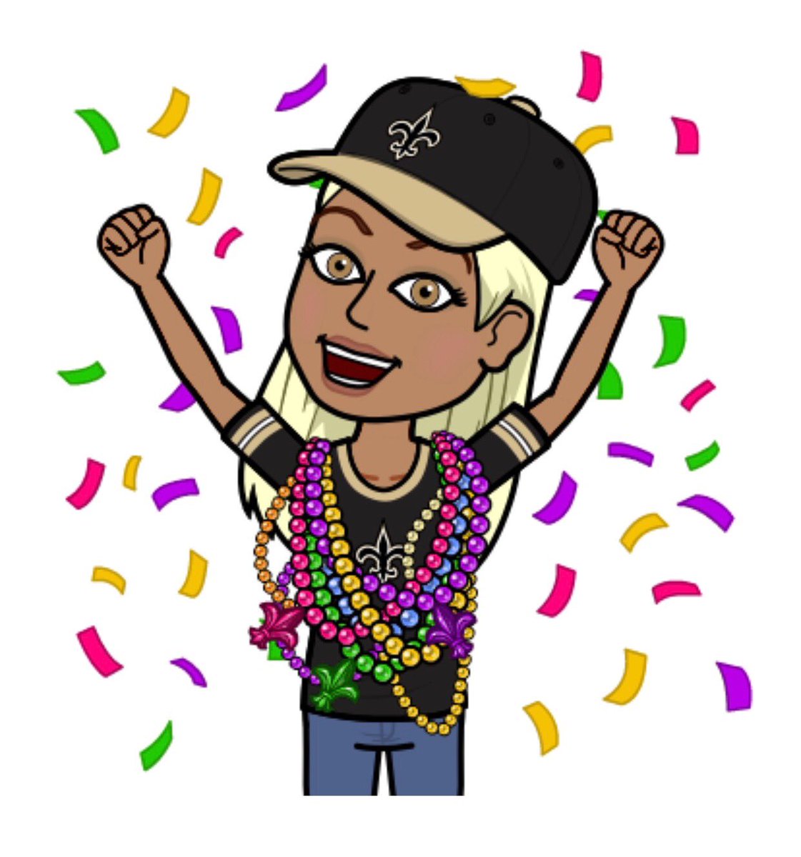 LRegard's tweet photo. Happy Mardi Gras!!! #fattuesday #MardiGras18 #whoopwhoop #letsparty https://t.co/K4pJtiC6QG