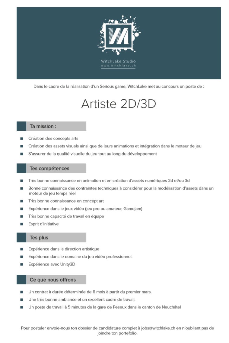 WitchLake Studio tweet media