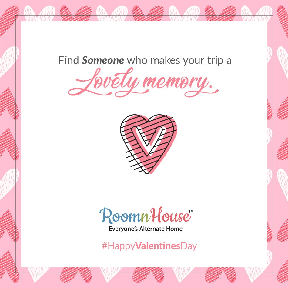 #HappyValentinesDay from Team Roomnhouse.