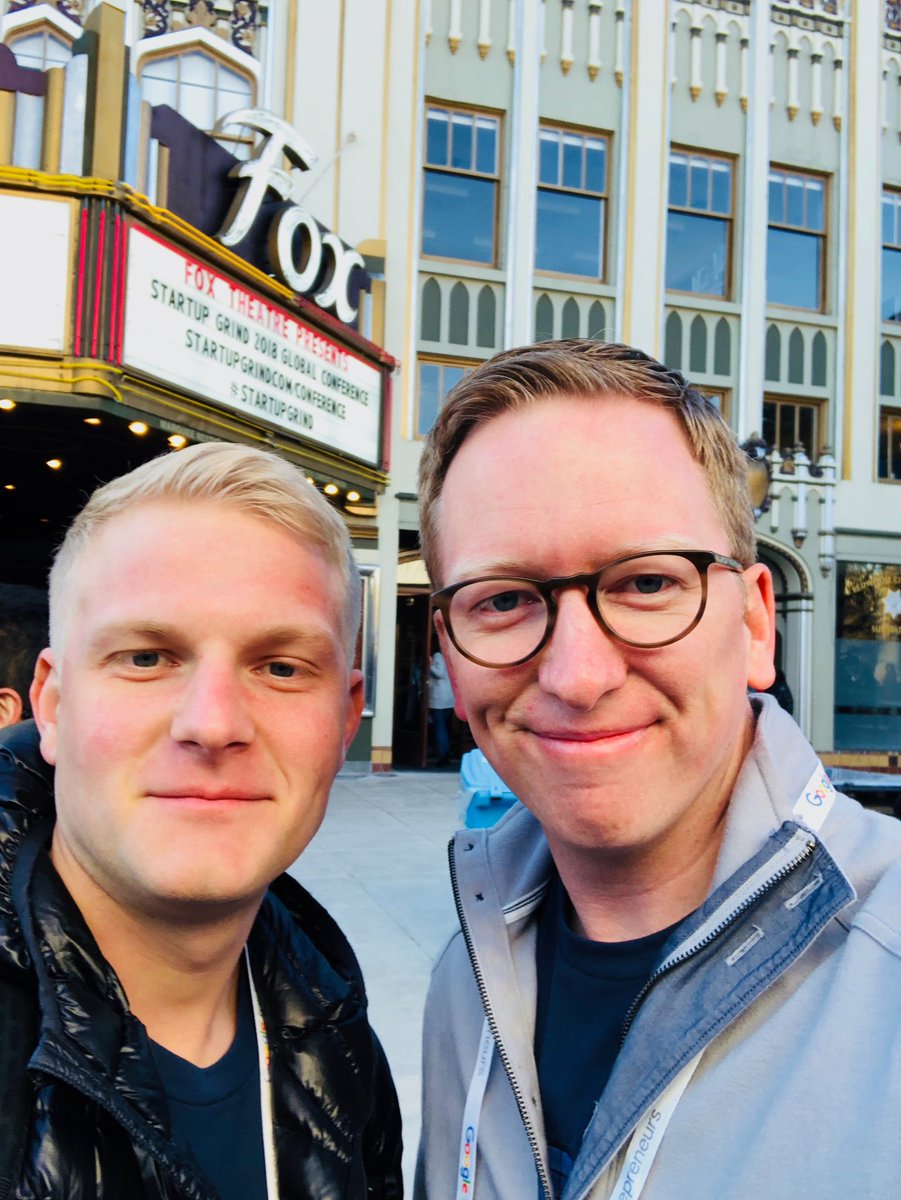 LewisArian's tweet photo. @startupgrind in SF Fox Theater representing @kilnspace https://t.co/6vX2YW8rFq