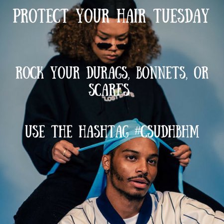 csudhWOCC's tweet image. If you missed yesterday, join in on protect your hair Tuesday!!