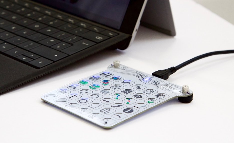 arduino's tweet image. TouchPad is an Arduino-compatible, customizable capacitive keyboard: kck.st/2EouvN1