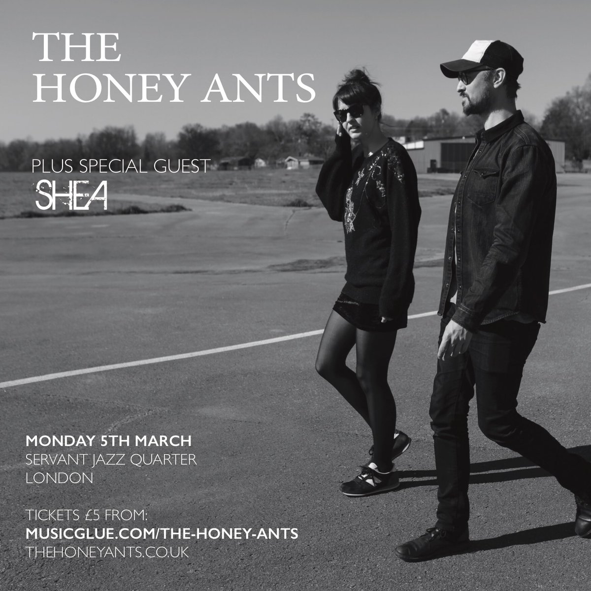 Gig announcement! <a href="/ServantJazz/">Ing. Armin Jäkel💼📗🗾</a> 5th March, with support from @Shea_music. Be there or be 🔲 Tickets: po.st/THA_SJQ  #livemusic #london #gig #dalston #americana #music #songwriting