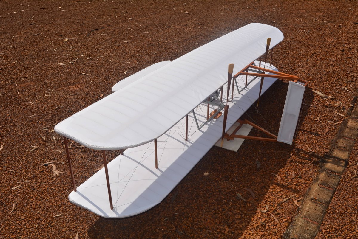 OMHINC's tweet photo. #8foot #wrightbrothers #firstplane #firstaviation #personalized #custombuilt https://t.co/2VKCBawm6x
