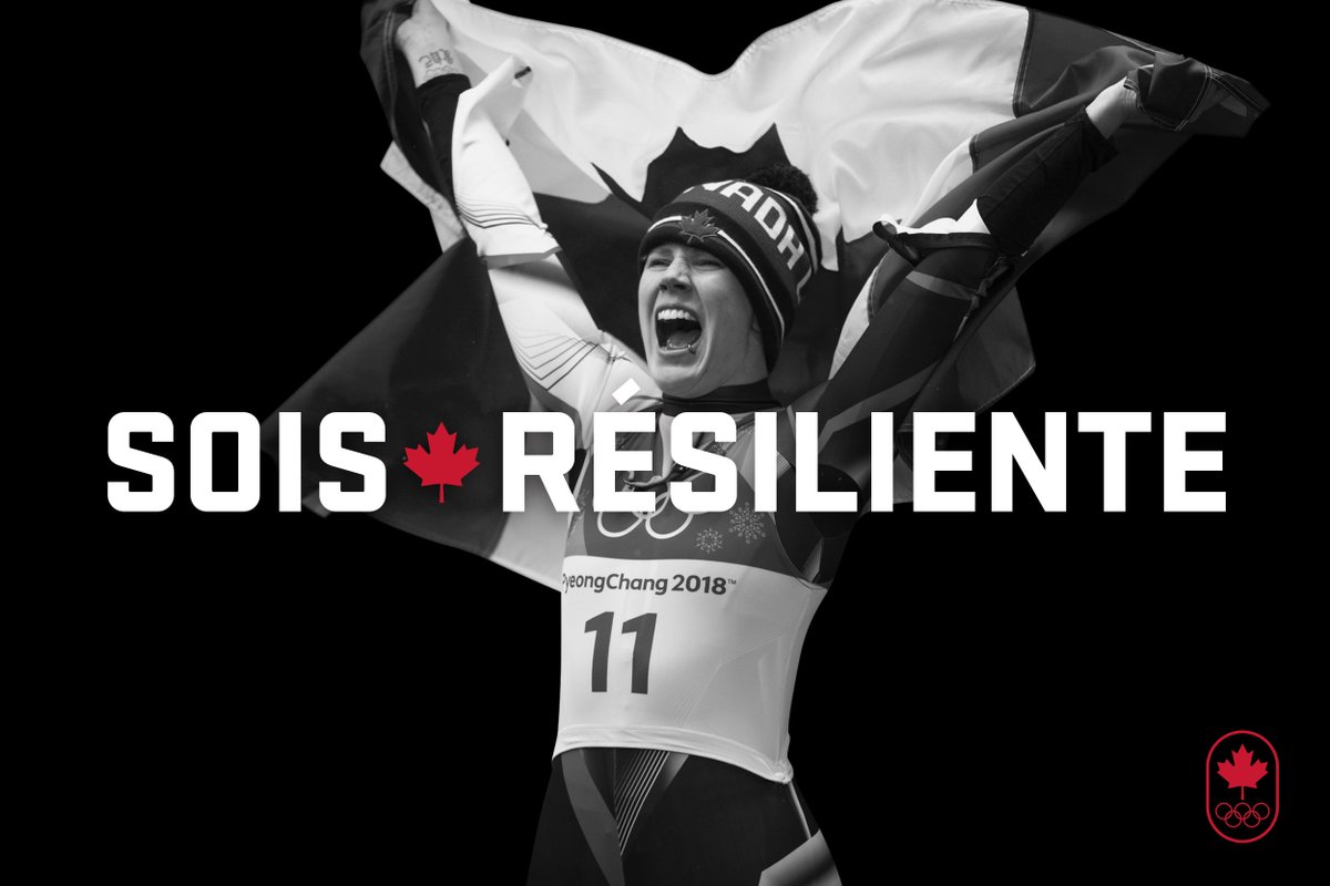 Equipe_Canada's tweet photo. Une finale historique! 🥉

Après être arrivée 4e à Sotchi 2014, @AlexGoughLuge a décroché le bronze à #PyeongChang2018, remportant du même coup la première médaille olympique du 🇨🇦 en #Luge . Détails ➡️ https://t.co/9whhd92FqV

Sois résiliente. #SoisOlympique https://t.co/rwlEoRBt1e