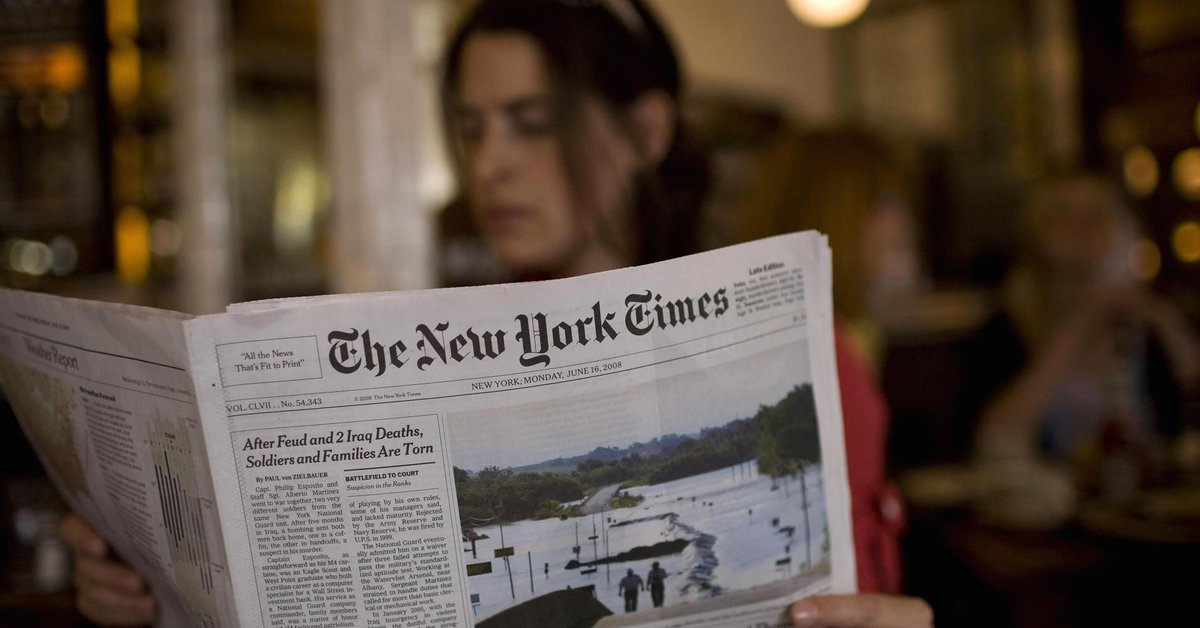 New York Times CEO: Print journalism dead in 10 years buff.ly/2Eoc9Ys