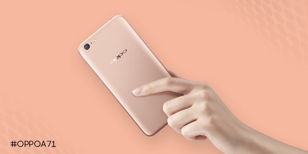 OPPOIndia's tweet photo. Get hold of the amazing #OPPOA71. Built with top-notch technology and spectacular looks, this device will surely make you stand out among your peers. https://t.co/W5OqJEvOOL