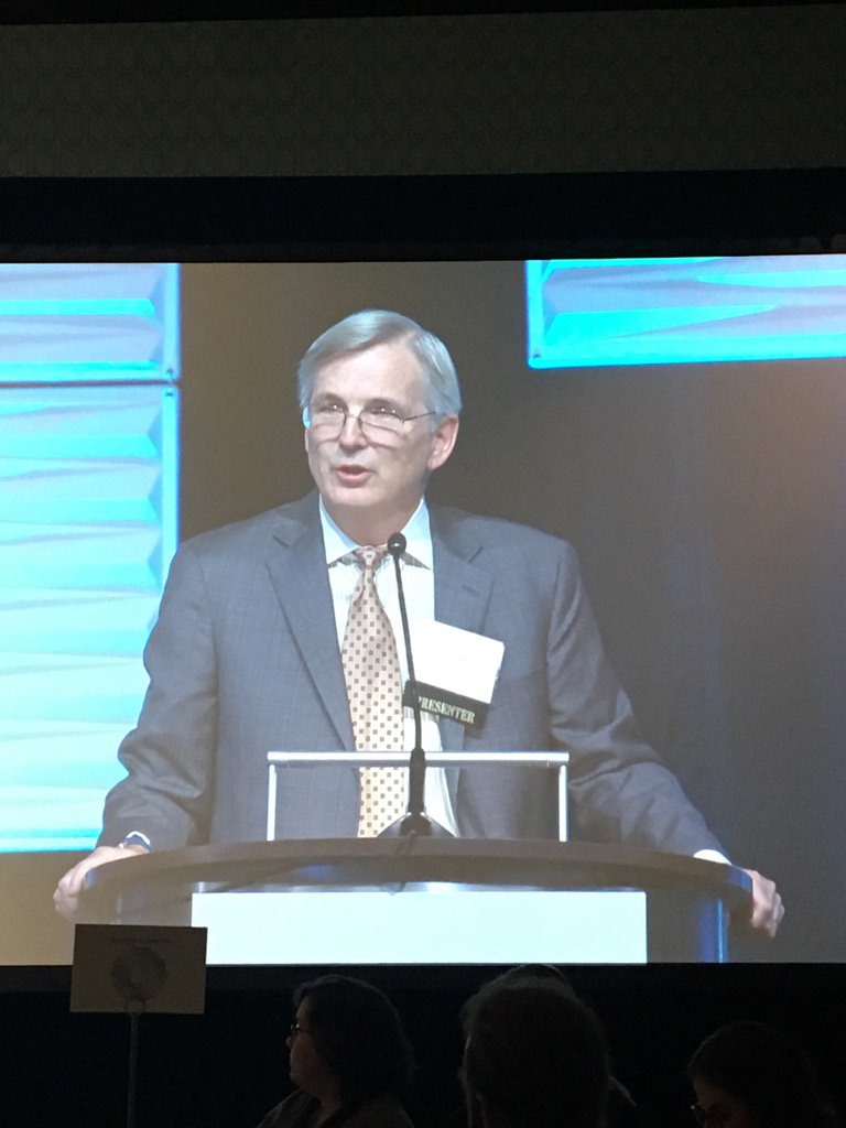 LACCWorkforce's tweet image. David Rattray, Board of Directors for Linked Learning Alliance giving remarks at the LLA 2018 Convention Plenary