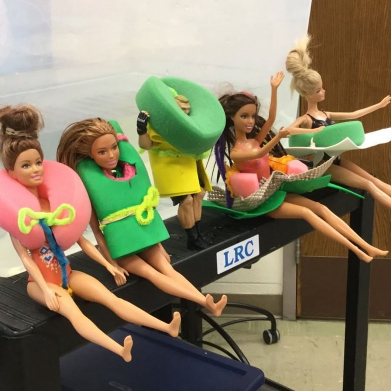 PFWSchoolOfEd's tweet photo. ❓Remember when our Elementary Science Ed students were engineering life jackets🤔

😎Our test subjects are now ready for a SAFE Spring Break🏖️
@IPFW @IPFW4teachers @IPFWnews #ipfw #ipfwcepp https://t.co/9WZqgCIMN4