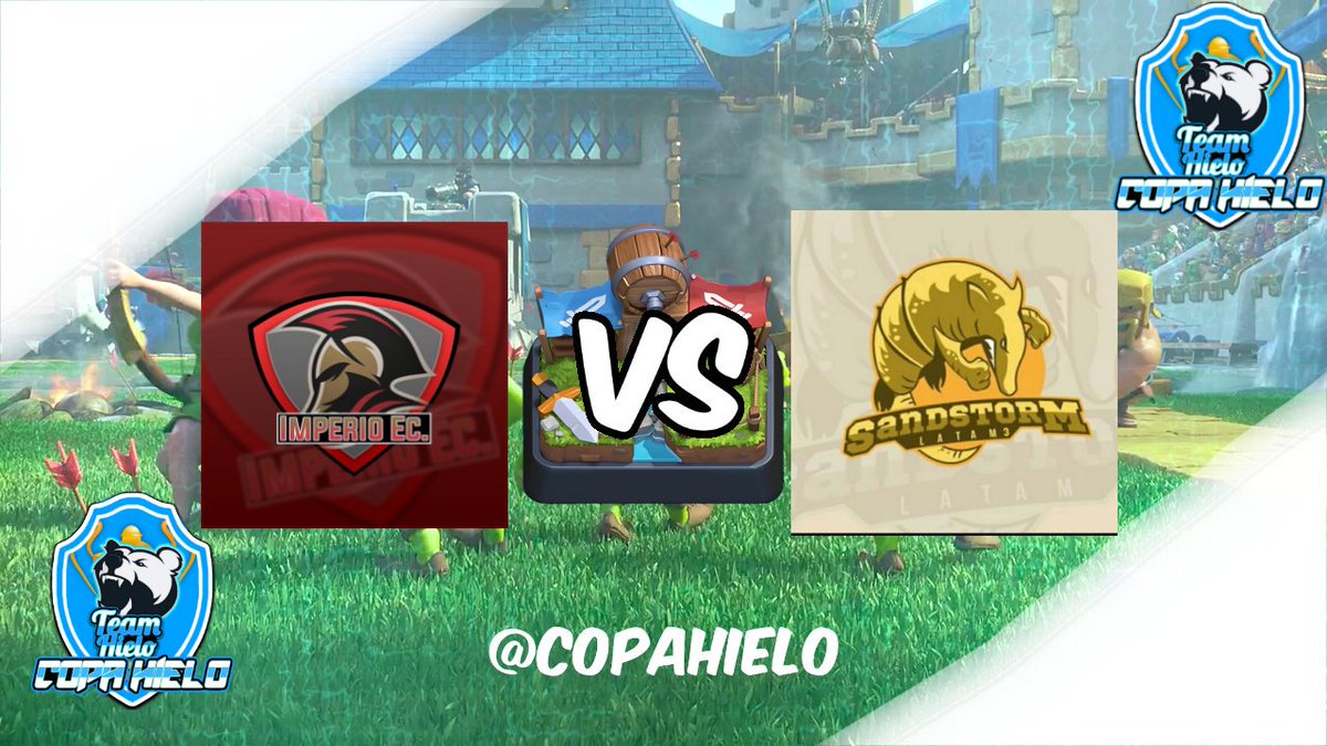 Segundo Encuentro De Hoy En La #LigaHielo :
<a href="/ImperioEc/">Imperio Ec.</a>  Vs <a href="/sandstromclov3/">SandstormLatam3</a> 
🕑8Pm Argentina
🕑7Pm Venezuela 
🕑6Pm Colombia