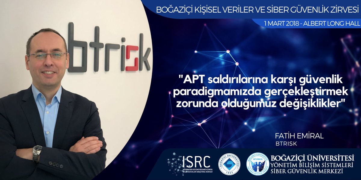 Boğaziçi Üniversitesi Kişisel Veriler ve Siber Güvenlik Zirvesi