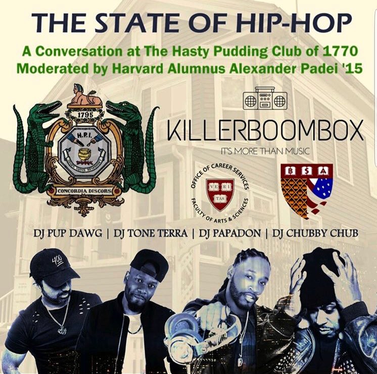 Based_Boston's tweet photo. #TheStateOfHipHop conversation going down tonight, featuring a panel of experienced DJ’s, presented by @KillerBoomBox 🔈🔈🔈 https://t.co/u11nwjFS24