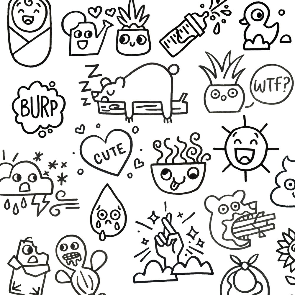 GhostlyFerns's tweet photo. Our gal can DRAW. Every time we send @laurarbee’s sketches to a client, we have to make a big deal that they’re NOT final illustrations. Whose sketches ever looked so dang polished? https://t.co/EjGKw8Npyk