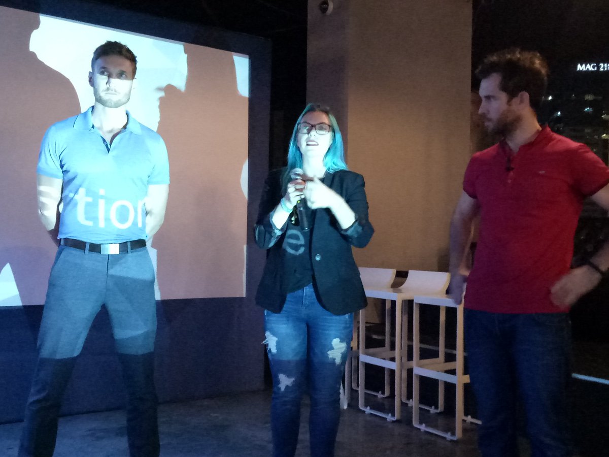 SEOsherpa_Dubai's tweet photo. #ClickJam Q&A with our expert speakers @FollowJames @alexandramaia_ @TomCreateMedia https://t.co/38dC6PyDph