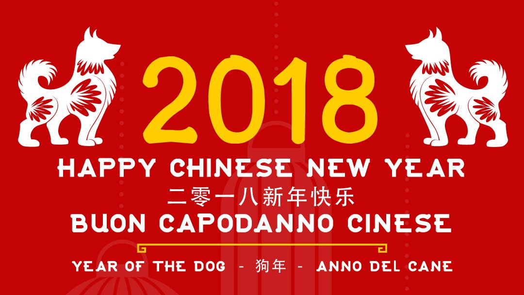 Good morning! Today at the airport we celebrate the #ChineseNewYear. Several events and surprises for you at the airport to celebrate the year of the dog!