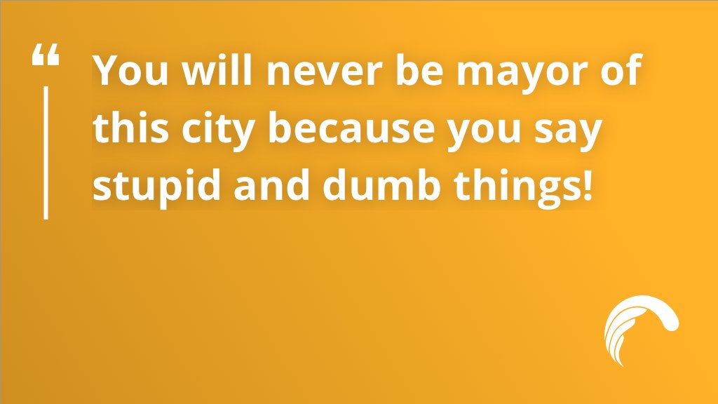 Guess who said it?

Hint: "Who's better than Bad Boy?... Nooooooobody!"

#politicalgaffes