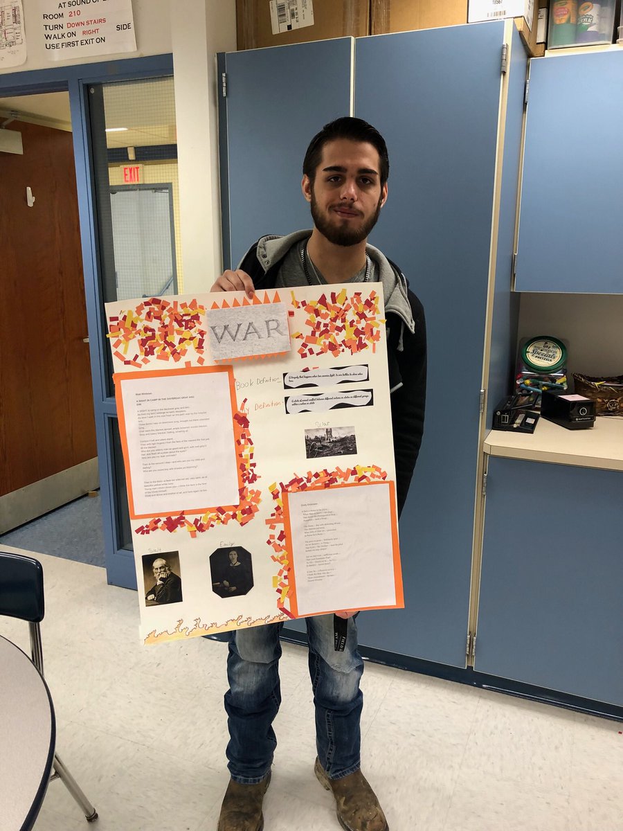 What an English Project!  #options #voices #choices <a href="/UDL_Center/">National Center on Universal Design for Learning</a> #udlchat @mcg_special