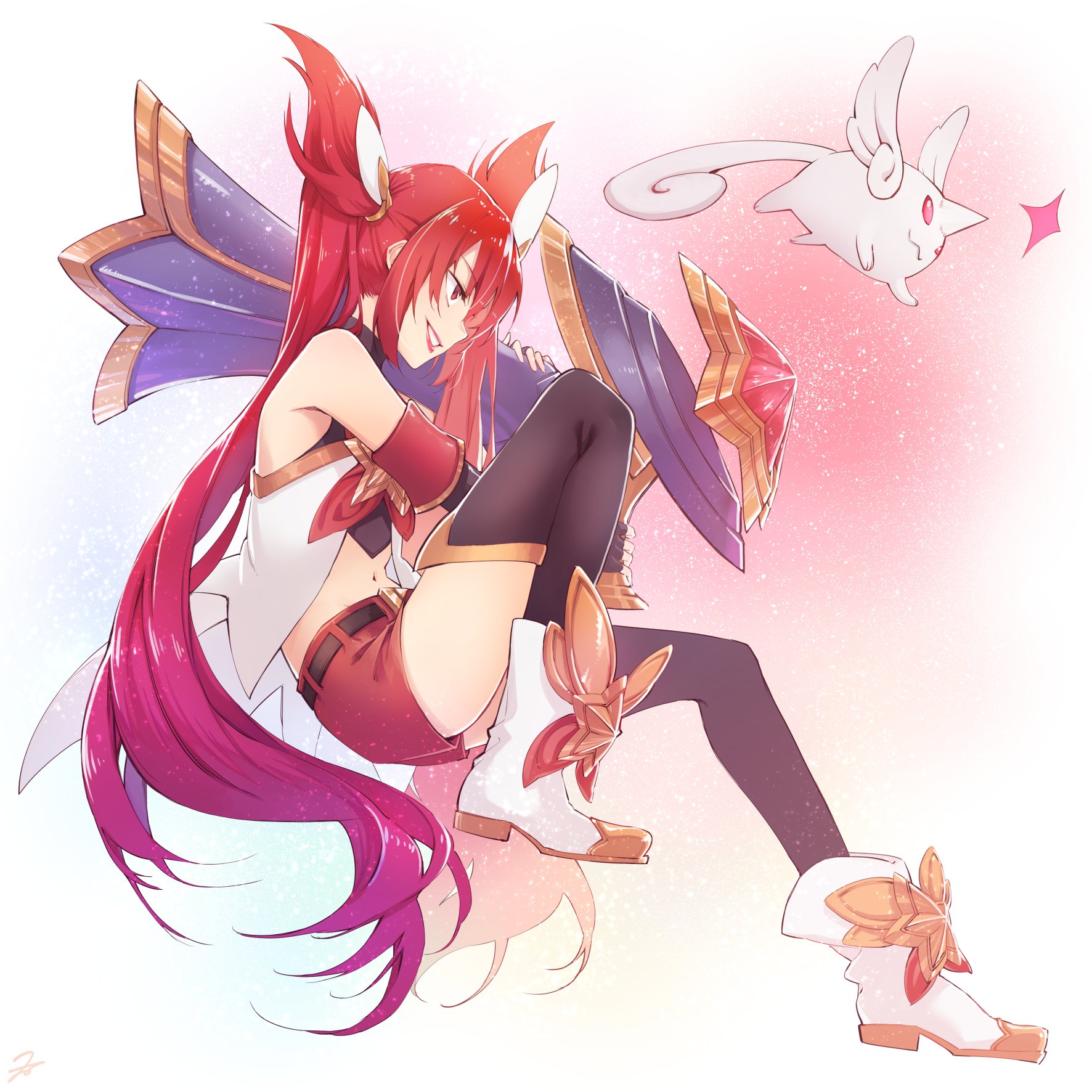 よみおみお Twitterissa キラキラ光る危険な星よ スターガーディアンジンクス描きました Leagueoflegends Lol Jinx Star Guardian スターガーディアン