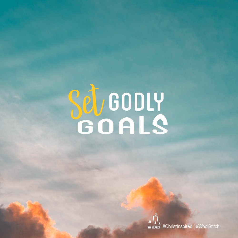 WoolStitch's tweet image. Set Godly Goals for yourself instead chasing after earthly desires and you will see great transformation in your life. &quot;Set your mind on things above, not on things on the earth.&quot; #Colossians3v2 – #ChristInspired #WoolStitch #transformingLives #upliftingHumanity