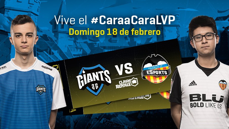 LVPesClash's tweet photo. SORTEO 3 INVITACIONES DOBLES #CaraAcaraLVP #SuperligaOrangeCR

🆚 @GiantsGaming - @VCFeSports
✅Síguenos en @LVPesClash
✅Dad RT aquí
✅Mencionad aquí con quién irías
👩‍⚖️https://t.co/9Qht1kl6zQ
🗓️Hasta 14/02/18 - 18h
⚠️¡SÓLO para quienes puedan acudir a BCN!

🤞¡GL! https://t.co/YHr5cOA1IN