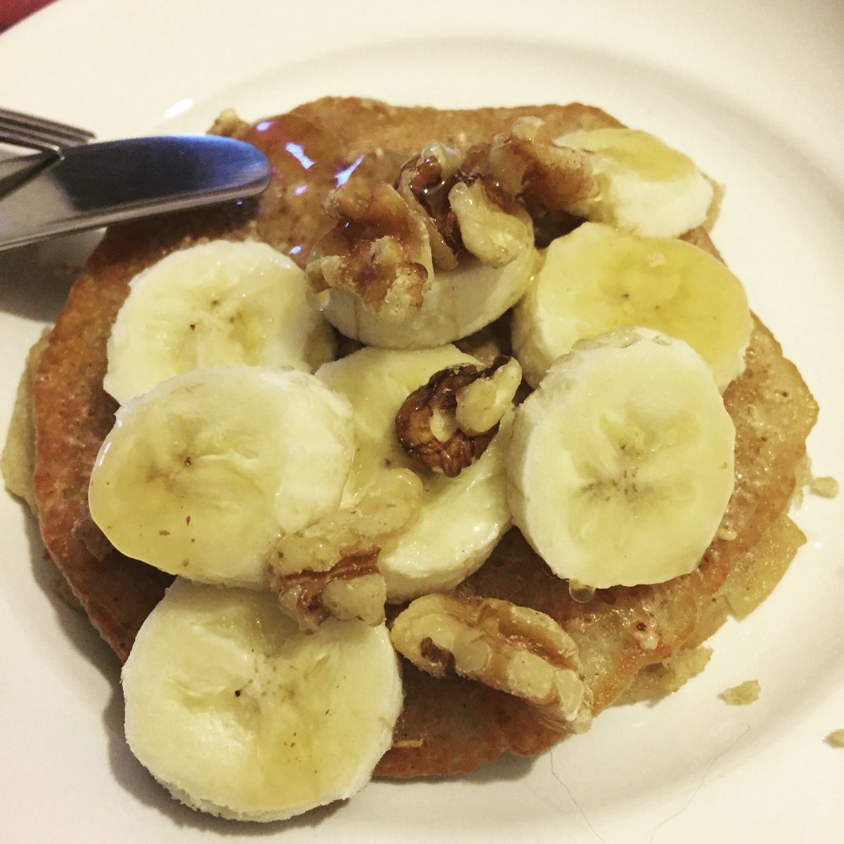 Made GF vegan pancakes today &amp; added milled linseeds that I got from <a href="/TheLinseedFarm/">The Linseed Farm</a> on Sunday for an extra boost #VeganPancakes #Vegan