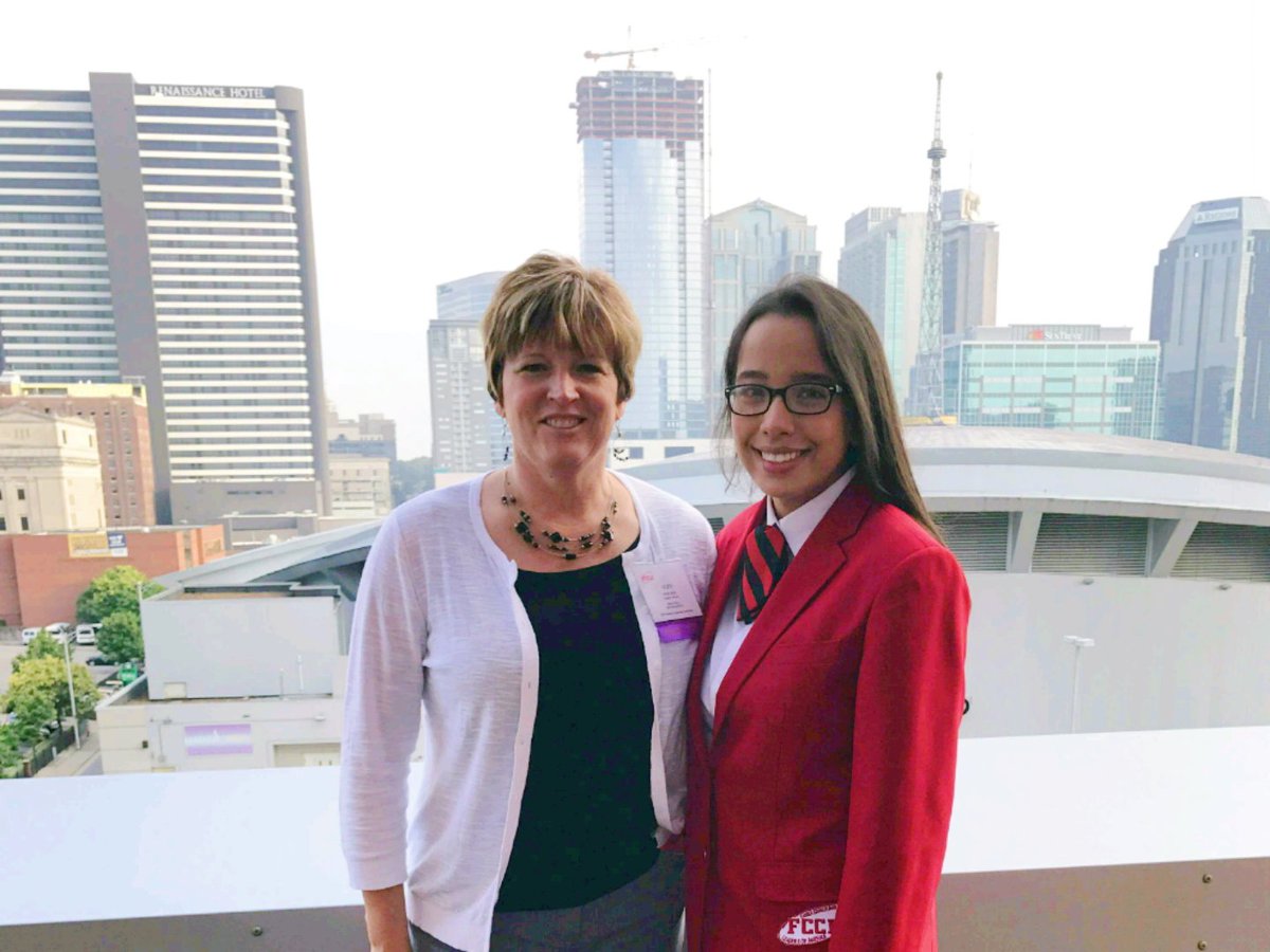 FCCLAFinance's tweet photo. Happy #FCSEducatorsDay! I would like to give a shout out to my Chapter Adviser, Mrs. Suzy Ries and State Adviser, Mrs. Kris Brockhoft!
Thank you for the constant support and encouragement that you've given me, and the encompassing dedication that you show to all members! https://t.co/4KOU29RsI2