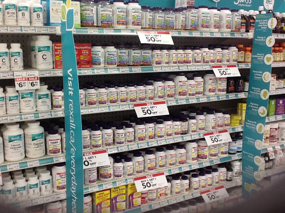svanni2011's tweet photo. Find your daily @webbernaturals vitamins at Rexall and buy 1 get 1 50% off! #lovethedeal https://t.co/Sr21K7cPy2