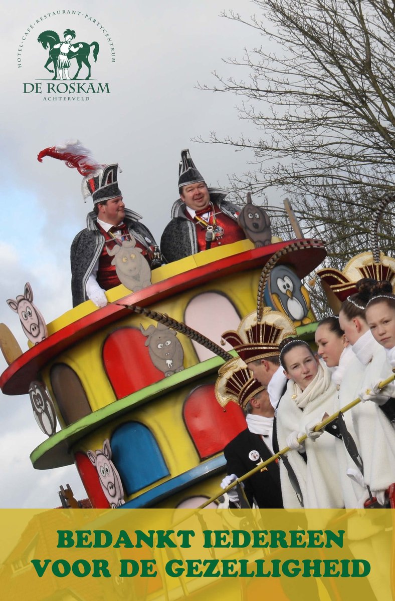 Morgen alles weer rustig. Bijna alles staat inmiddels recht. Prins Schots en adjudant Scheef van <a href="/DePuupenkoppen/">CV de Puupenkoppen</a> bedankt en ook iedereen die er afgelopen dagen bij was #bedankt. #Carnaval2018 was ontzettend #gezellig in <a href="/achterveldnet/">Achterveld</a>