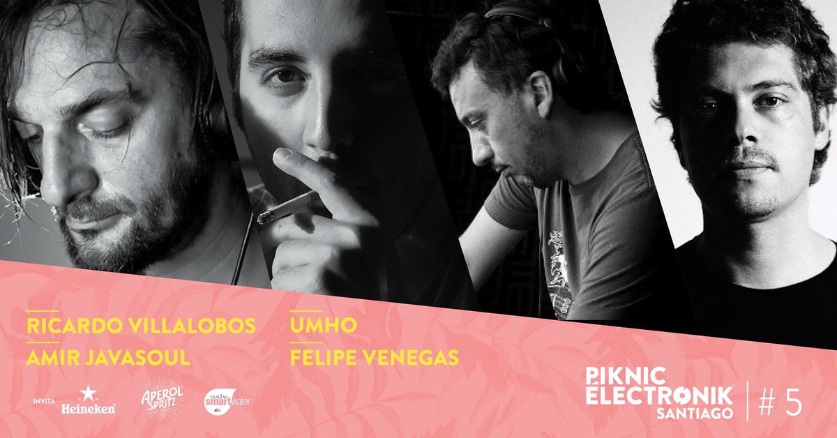 F3LIPEVENEGAS's tweet photo. Piknik#5 #ricardovillalobos #felipevenegas #amirjavasoul #umho https://t.co/PN04Z5BuSo