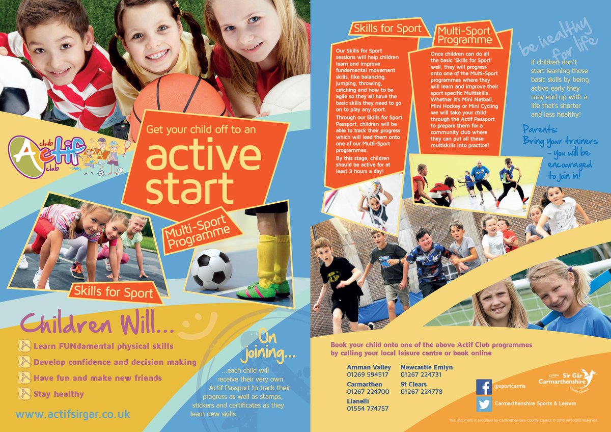 sportcarms's tweet image. Get your child active with one of our brand NEW Actif Passports!