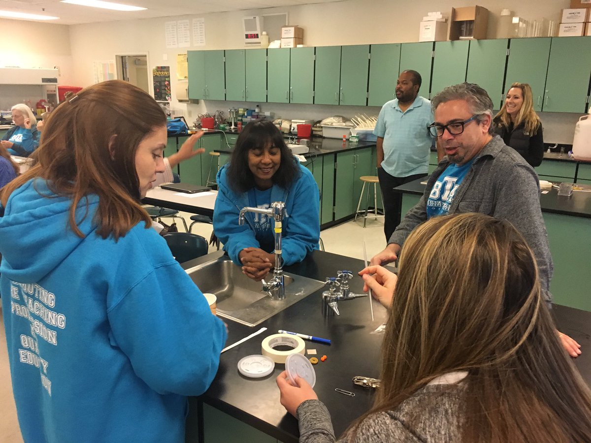 Turnerdolphins's tweet photo. Excellent NGSS Mystery Science Sesson  led by @Ms_Zook , @MsKlugClass and Lisa Delorefice on Engineering at the  BUSD PD Day. " How sweet it is!" https://t.co/bgcPlXwNQg