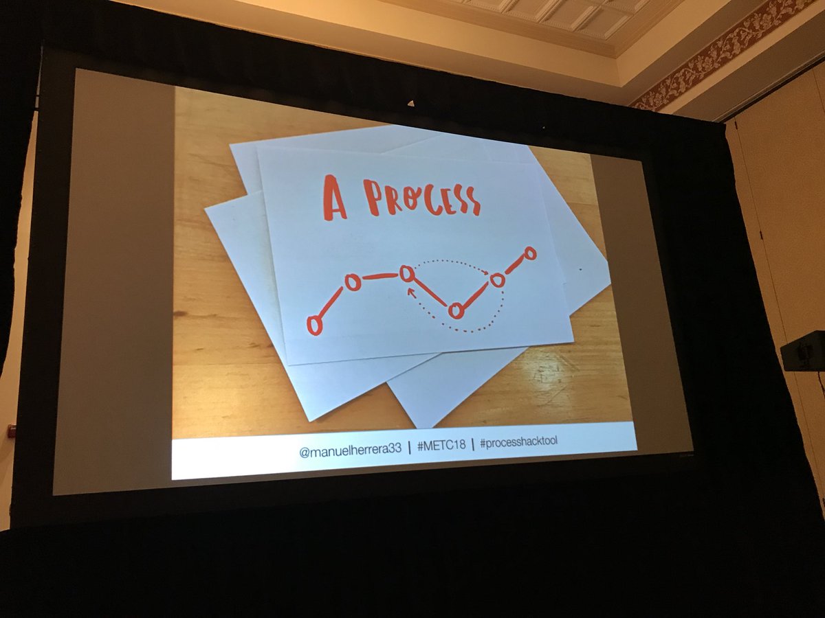 LauraGilchrist4's tweet photo. Manuel starts the #process with INSPIRATION—and not just the typical things kids are already familiar with.  #processhacktool #metc18 @manuelherrera33 #moedchat #ksedchat @METCedplus #dtk12chat https://t.co/p6Lez9UYH2