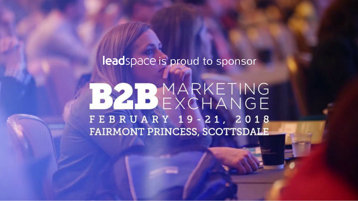 Will you be at #B2BMX in Scottsdale? Visit <a href="/Leadspace/">Leadspace</a> at Booth 404 and you could win a $50 Amazon gift voucher! You might even discover some awesome #MarTech while you're there... bit.ly/leadspace-b2bmx