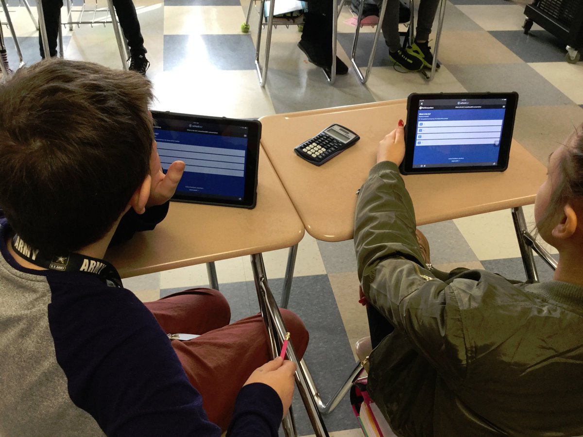 ReneeFetes's tweet photo. 6th graders getting tricked using SOS Strategy 3 Truths and a Lie to identify constants, variables and coefficients from equations! Students voted on each equation using tech tool poll everywhere and results were presented to the class #SpotLightOnStrategies @AnsonEa23 https://t.co/qlFbxJnh5n